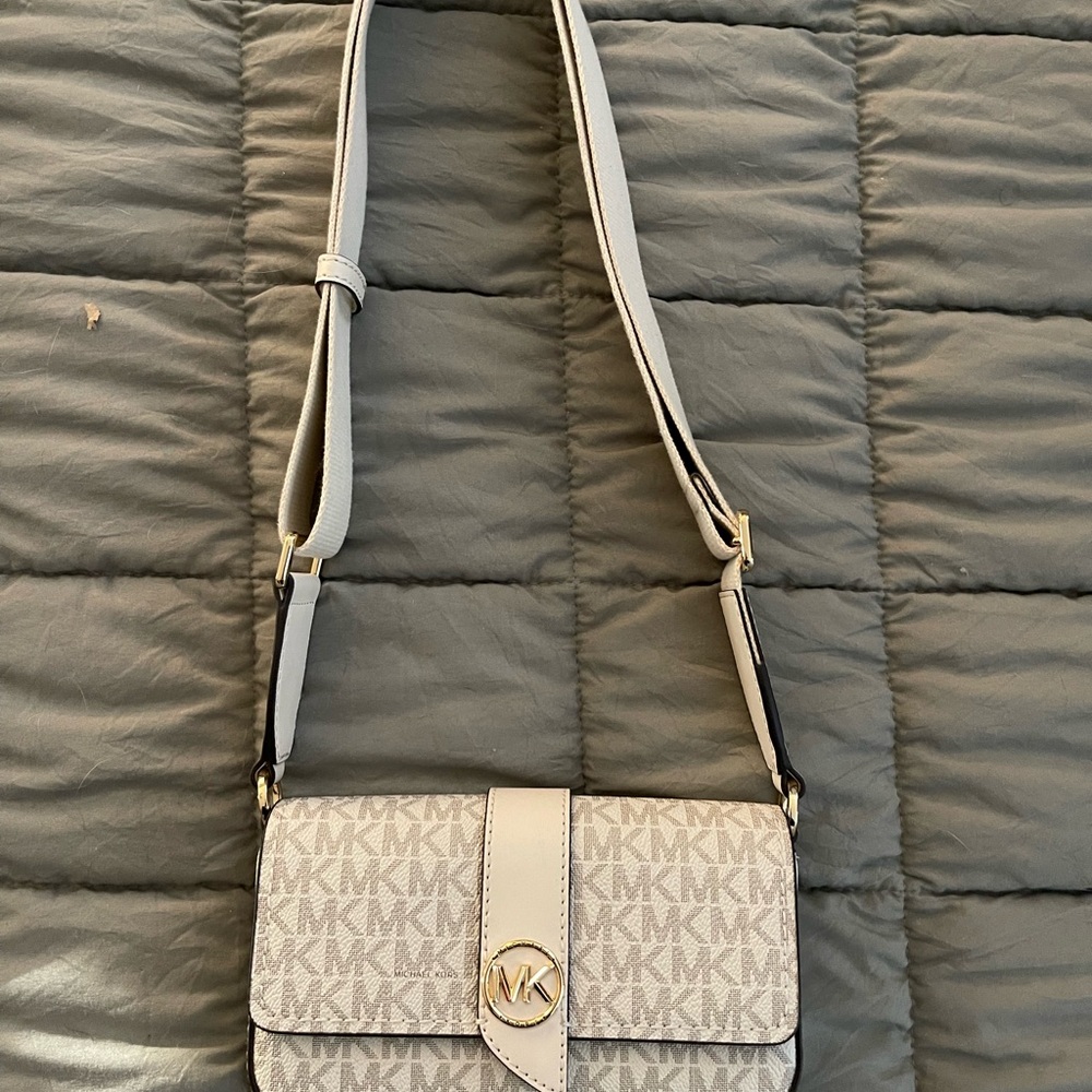 Michael Kors Cream Crossbody Bag